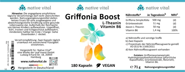 Griffonia Boost – Bild 6