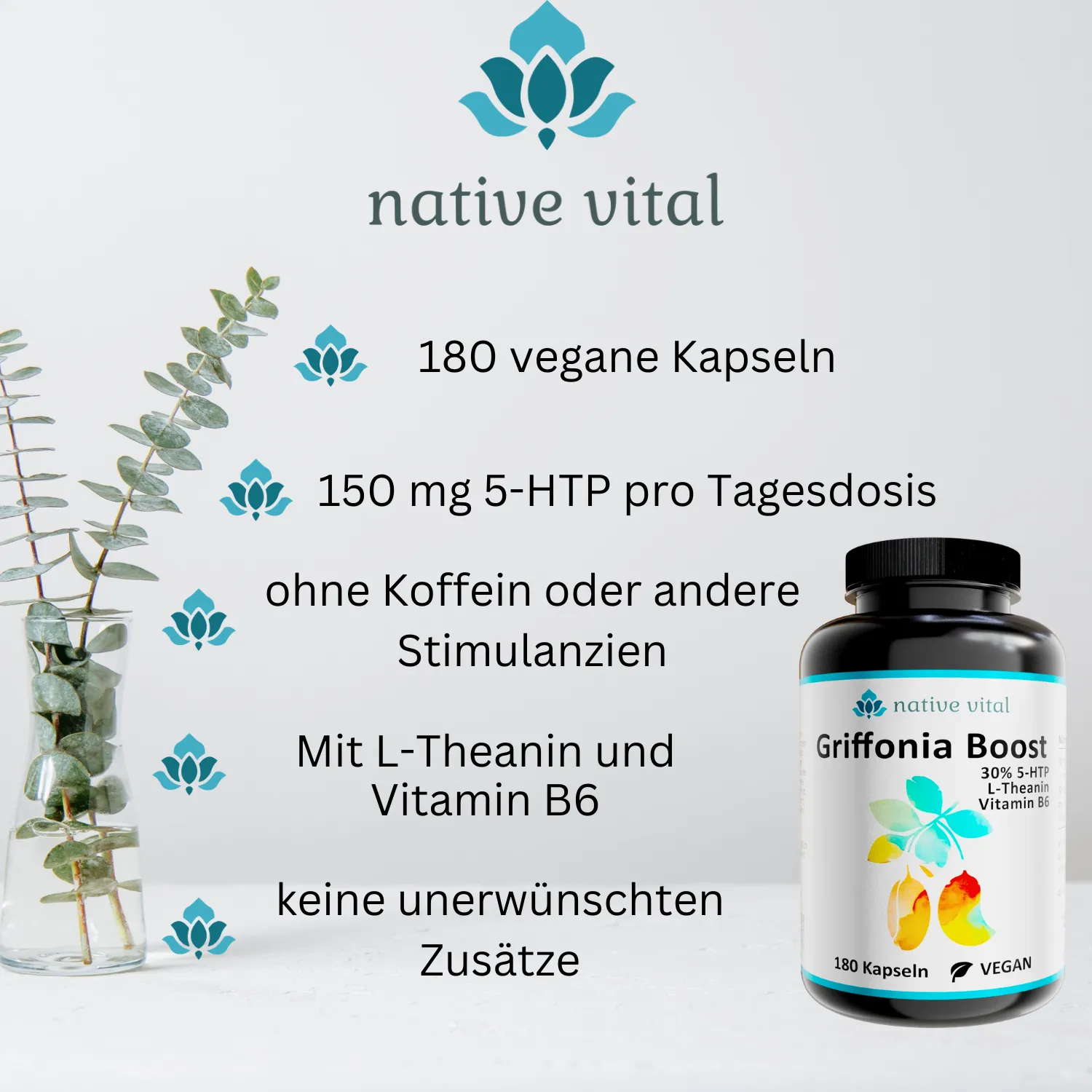 5-HTP aus Griffonia Samen – Bild 2