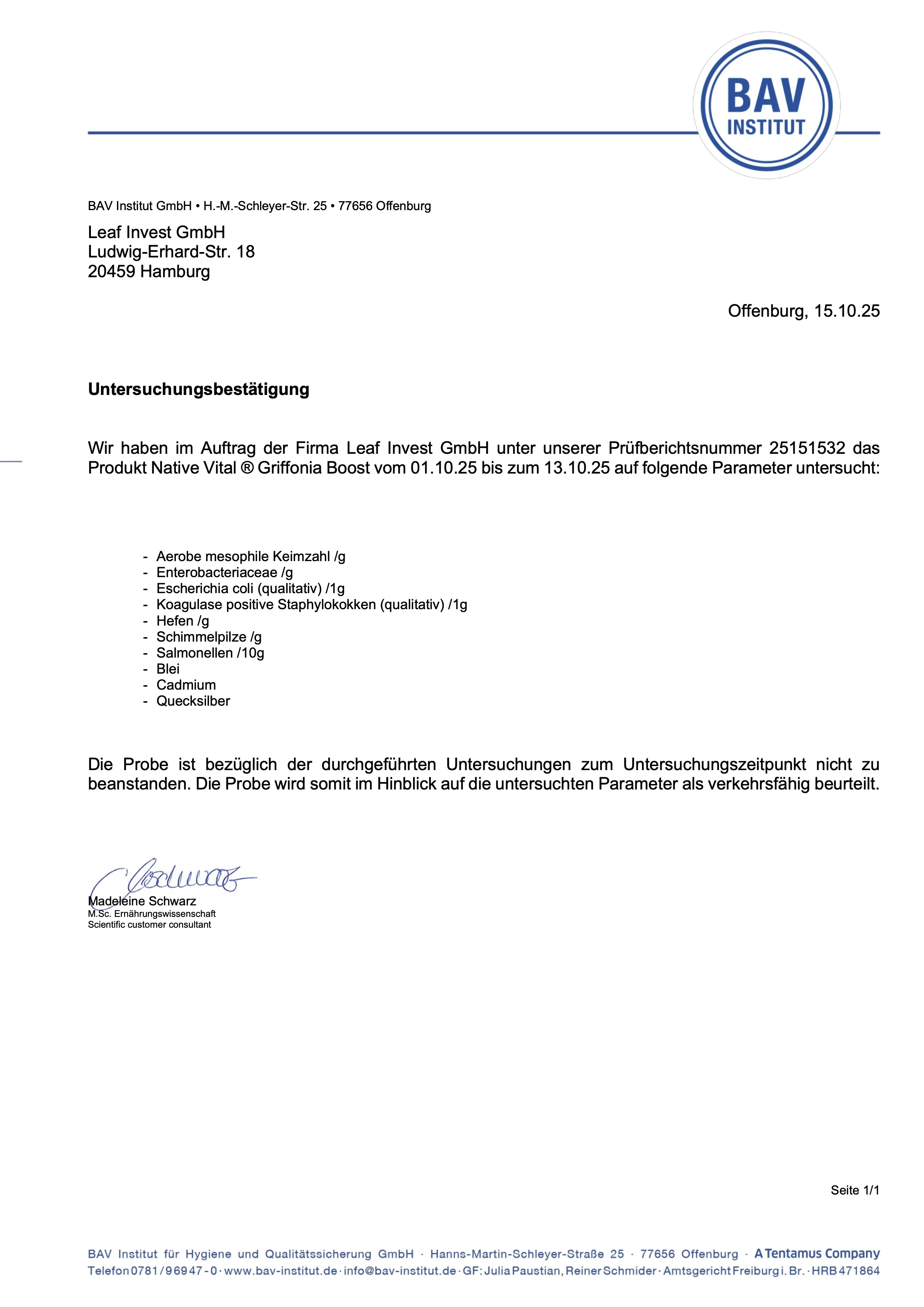5-HTP aus Griffonia Samen – Bild 8